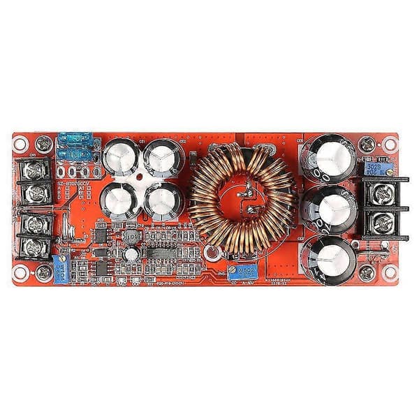 1200W DC-DC Konverter Boost Step-up Strømforsyningsmodul 20A Ind 8-60V Ud 12-80V Justerbar