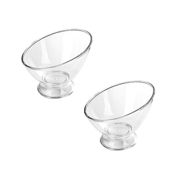 2PCS Clear Coffee Pod Holder Plastic Coffee Capsule Container Creamer Holder Coffee Storage Salad B