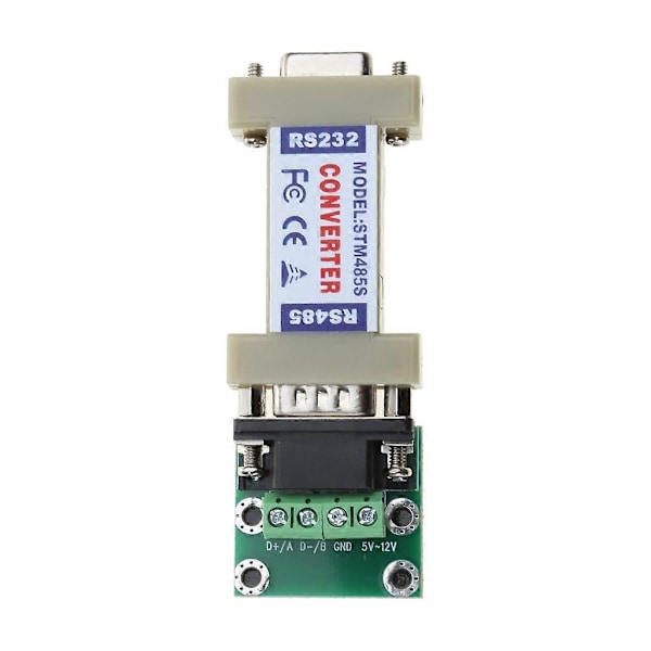 RS232 RS485 Konverter RS-232 til RS-485 Grensesnitt Seriell Adapter Ingen Strøm Trengs