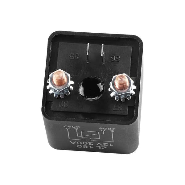 Ny 12V 200A Heavy Duty Split Charge ON/OFF Switch Relays Bil Auto Båd 200Amp