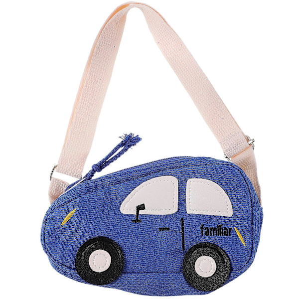 1 st. Barnens tecknade crossbody-väska Söt axelväska Mini handväska Plånbok