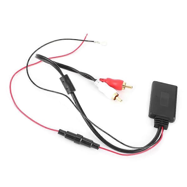 Universal Bluetooth AUX-mottakermodul 2 RCA AUXIN-adapter for bilaudio
