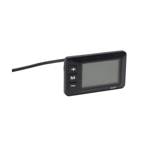 36V 48V El-cykel GD01 LCD-displaypanel med almindelig stik E-cykel displaymåler tilbehør