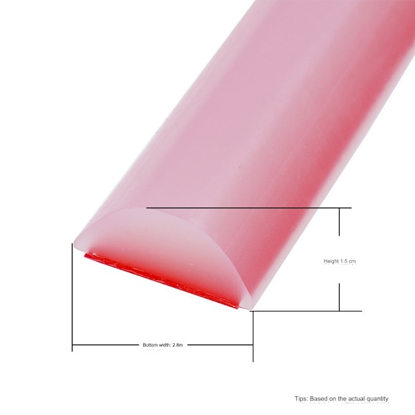 Fleksibel vanntett stripe, dusjrom, tørr-våt separasjon, kjøkkenbenk, baderomterskel, vanntett stripe - 100 cm grå