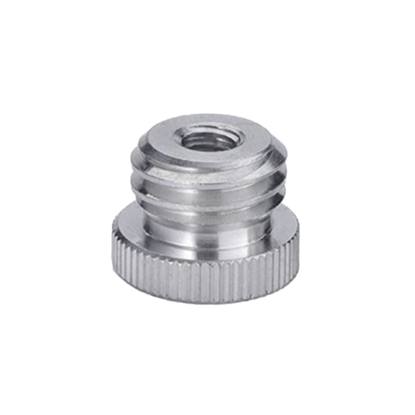 Aluminiumlegering Skrueadapter 1/4'' til 5/8\" Til 5/8\" Gevind Laser Niveau Afstandsmåler Tripod 1/4\" 1/4\" Hun til 5/8\" Han