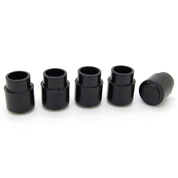 Guitar Toggle Switch Cap Tip Push On Rund Sort Dele Pakke Af 5