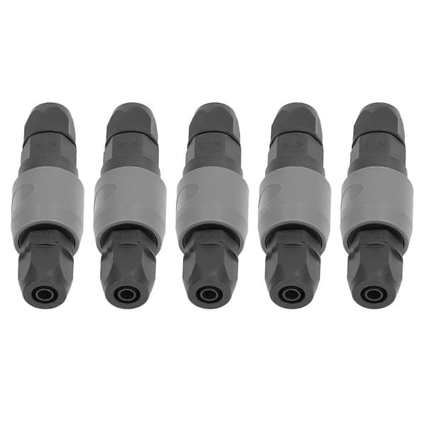 5-pack Pneumatiskt Snabbkoppling C-typ Självlåsande Luftkompressor Slangkoppling Plug Socket (SP+PP30)