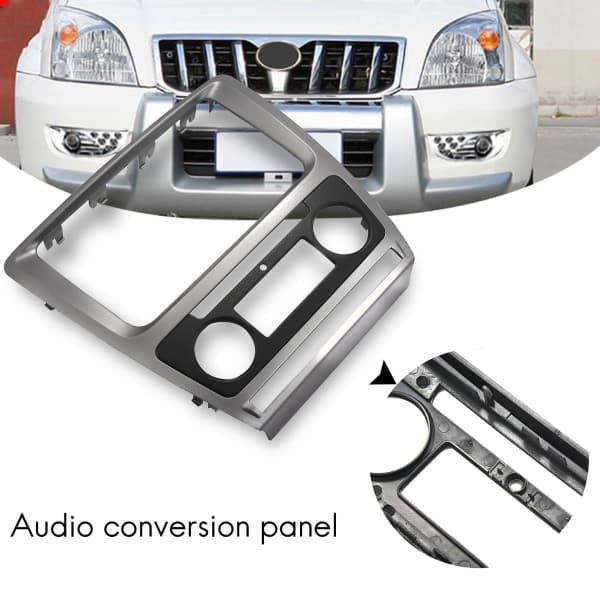 Til Skoda Octavia Stereo Panel Monterings Dashboard Kit Trim Ramme A Sølvgrå