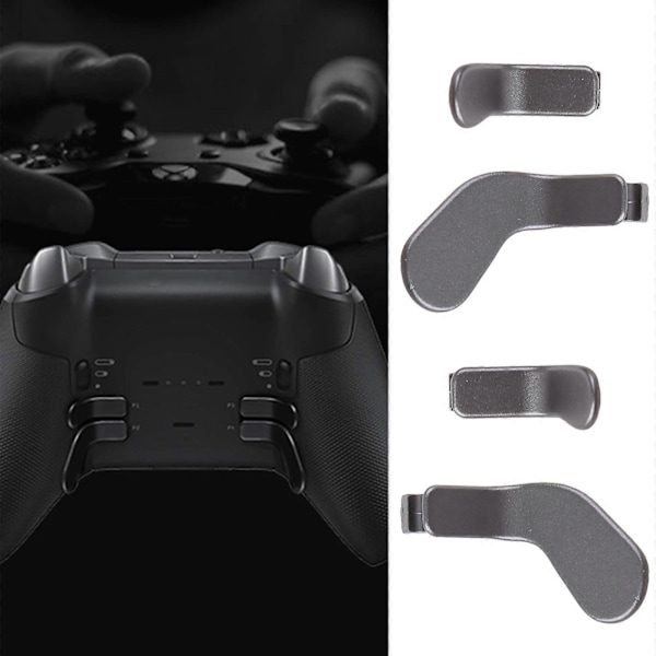 4 stk. støtbestandige knapper for XBOX-ONE Elite 2-kontroller - Perfekt passform for presisjon