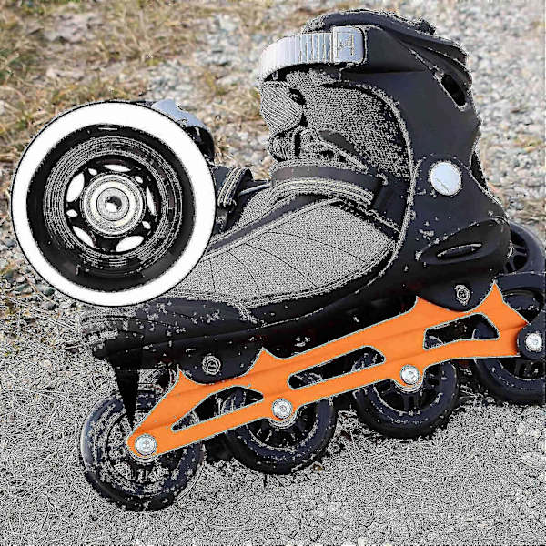 Inline-luistelupyörien vaihtopaketti 64 mm, sisä- ja ulkokäyttöön