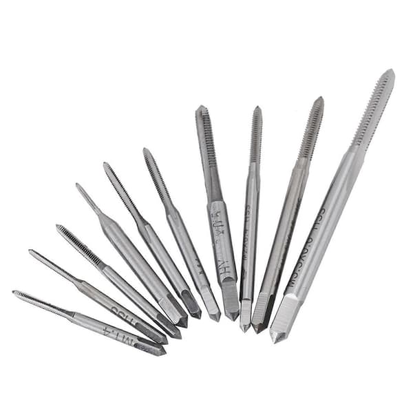 10 stk Mini M1 til M3.5 Maskin Håndtap Trådtråd Tapping Taps