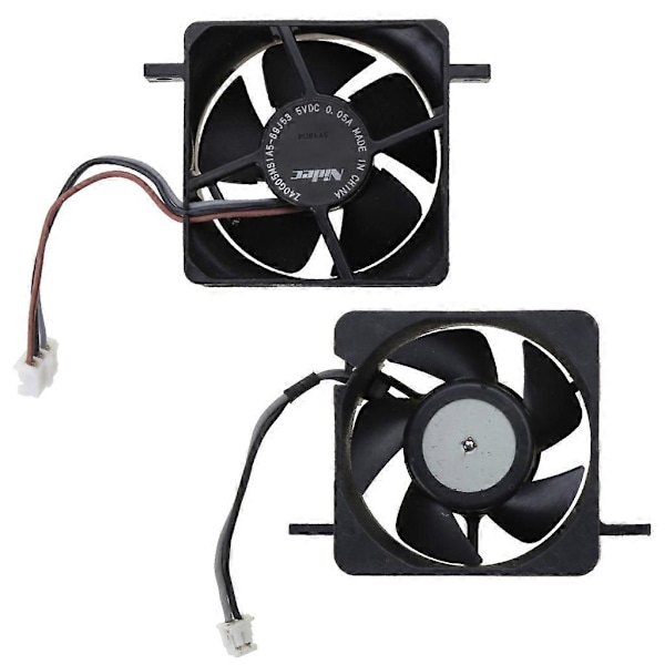 Innvendig kjøleventilator for Wii-kontroller spillkonsoller - innebygd kjøleventilator erstatningstilbehør for Wii reparasjonsdeler