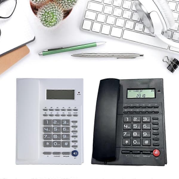 Hjemmefasttelefon Bordtelefon Samtaleidentifikasjon Ledningstelefon