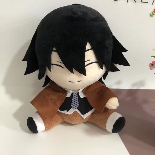 Plush Anime Bungo Stray Dogs Karakterutstoppede Puter Edogawa Ranpo