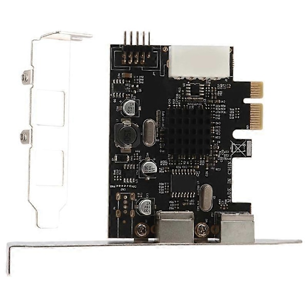 PCI-E Dobbelt Port PS2 Udvidelseskort Eksternt PS2 Enhed Udvidelseskort Driverfri Plug and