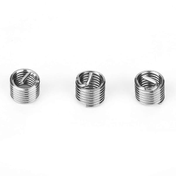 100 st M5 Rostfritt Stål SS304 Spiralformade Trådinsatser (M5*0.8*1.5 D)