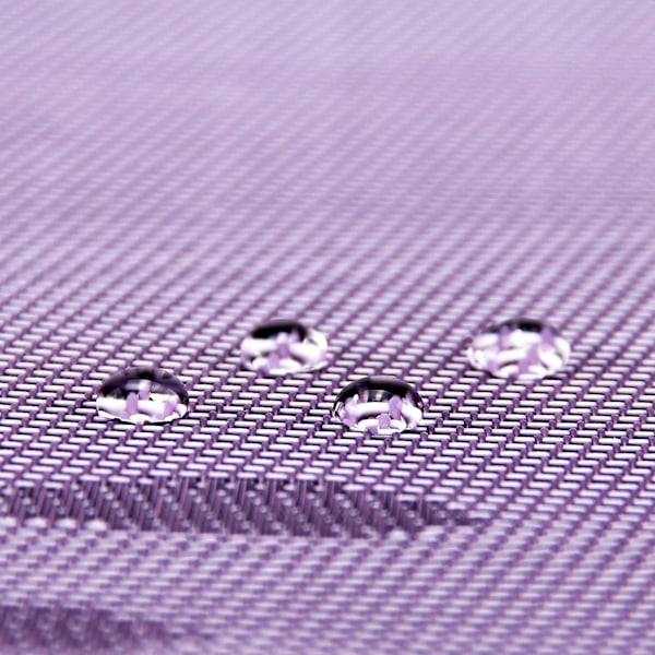 Placemat Set med 6, Tvätthållbara Värmebeständiga Halksäkra Vävda Placemats PVC Vinyl för Kök Matbord 30x44cm (Silver Guld)