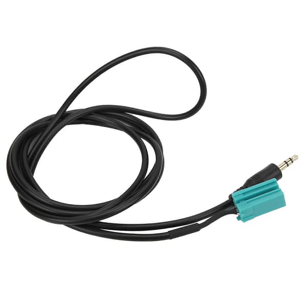 Bilstereo-kabel 3,5 mm AUX-stereoingångsadapter Passar för Clio/Megane/Espace/Kangoo/Laguna/Scenic/Trafic 2005-2011