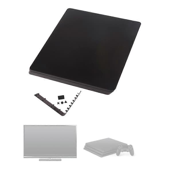 Spilkonsoll-kabinet Solid Farve Skall Spilkonsoll Udskiftning Fuld Dækning Hus til PS4 Slim 2000 Spiltilbehør Hvid