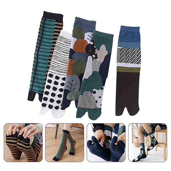 5 par Japanska Stil Strumpor