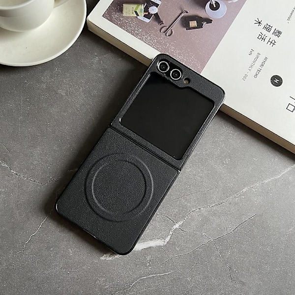 MagSafe Cover til Z Flip 6, Ultra Tynd Slim Hard PC Magsafe Cover Kompatibel med Samsung Galaxy Z Flip 6