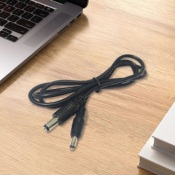 5,5x2,1 mm Hanplugg till 3,5x1,35 mm Hanplugg CCTV DC-strömkabel Adaptersladd för Olika Elektroniska Enheter