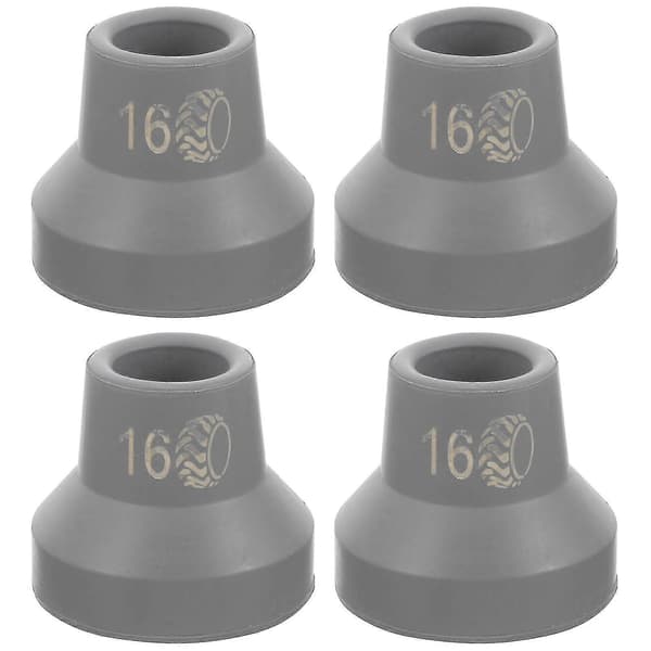 4 st Kryckstödsspetsar, Vandringsstavsspetsar, Kryckstödsspetsar, Halksäkra Stavsäkerhetstips