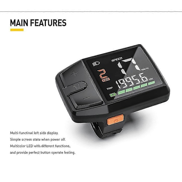 För Bafang Mid Motor DZ41 Display för BBS0102 03 HD M500 M600 (CAN)