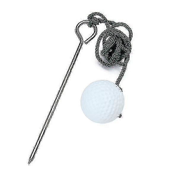 Golf Driving Bold Sving Hit Træningshjælp Bærbar Golf Træning Træningsreb Bold Luftstrøm Golfbolde Til En Person Træning