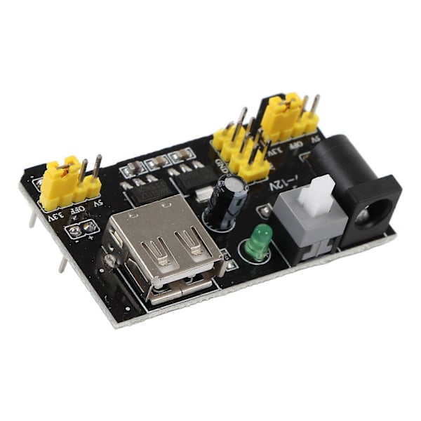 830 Solmukohdan leipälevy 3.3V 5V Virtalähdemoduuli hyppyjohtosarjalla DIY-piiriprojekteille