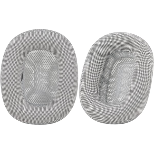 AirPods Max korvapehmusteet, korvanapit, mesh-korvakupit, korvapehmusteet, hopea