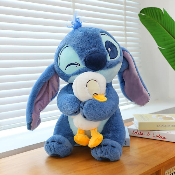 Plush Leksak Anka Stitch Sovdjur Barn Säng Sovdjur Skicka Flickvän Födelsedagspresent