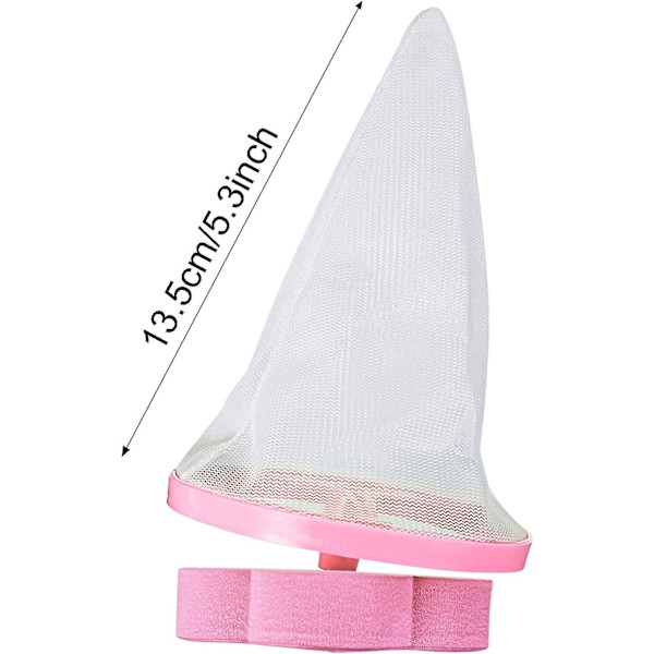 8 stk. Håndvaskemaskine Lint Catcher, Vaskemaskine Lint Traps, Genanvendelige Håndvaskemaskine Flydende Lint Mesh Bag Hårfilter Net