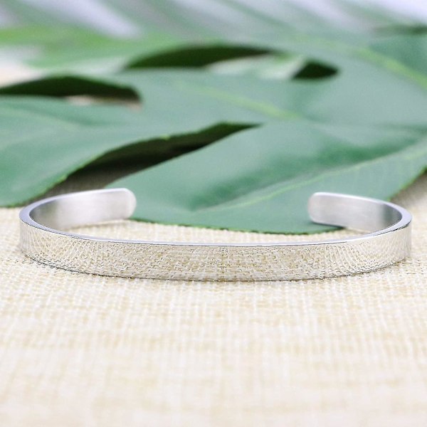 Armbånd for kvinner Inspirerende smykker Mantra Mansjett B Vennskap