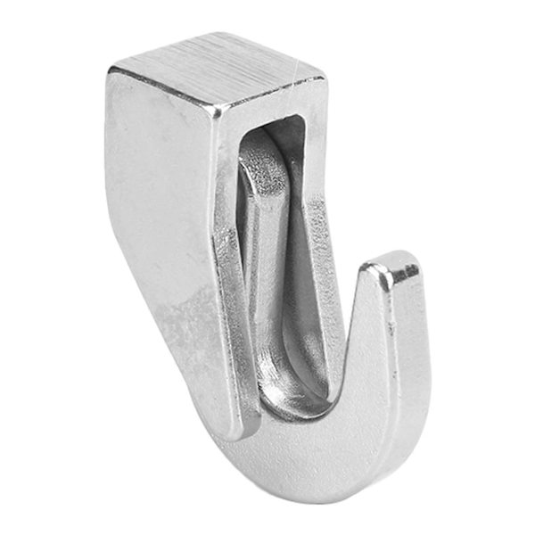 Marine Cargo Hook i Rustfritt Stål, Enkeltkrok for Yacht, Fiskebåt, Snellebåt og Skip