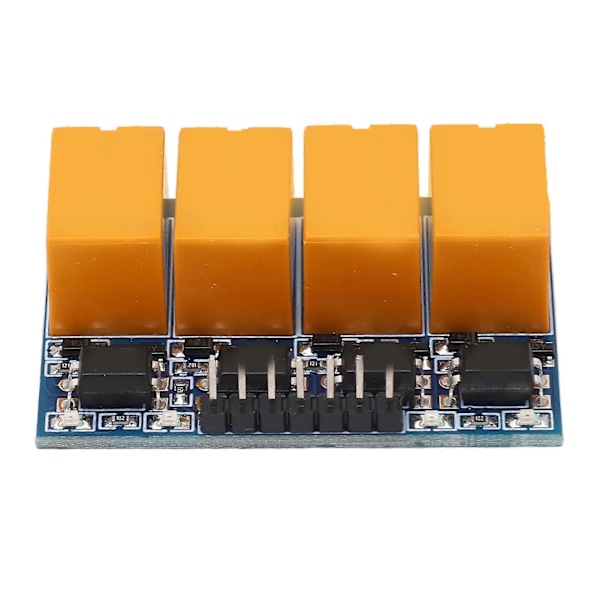 DC3.3?5V HK Small Relay Module Light Indicator Anti Interference Micro Relay Board with Optocoupler 4 Channel