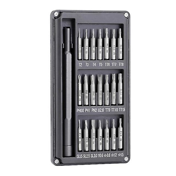 22-in-1 Ruuvimeisselisetti, Ruuvimeisselibittisetti, Mini-elektroniikka-korjaustyökalu