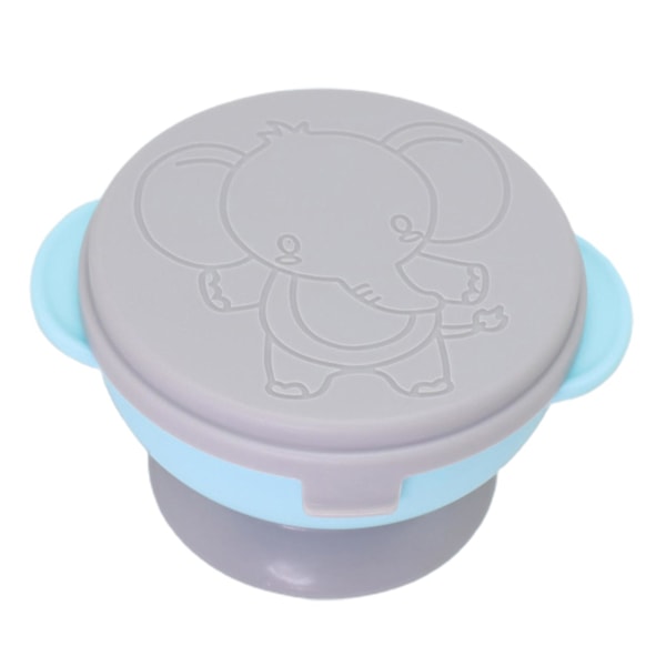 Anti-deform Foder Skål Anti-fald PP Sugeskål Design Spiseskål til Baby