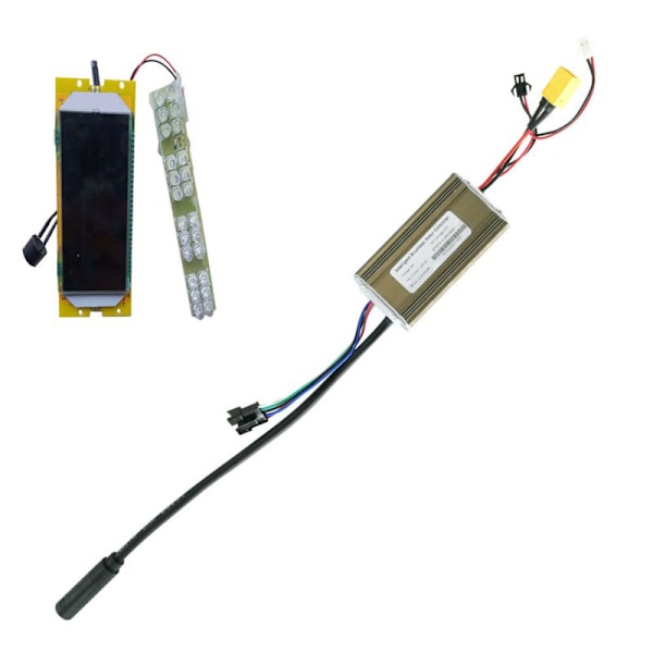 8 tum KUGOO S1 S2 S3 serie skotermotor kontrollenhet huvudkontrollkort LED-display kabel Controller + Display