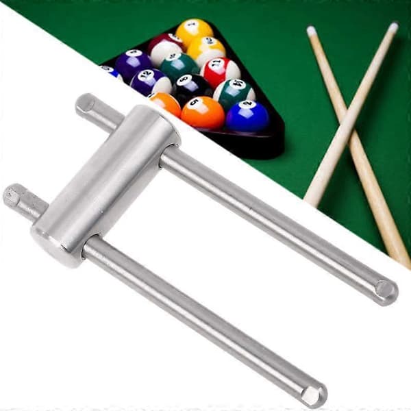 Stål Cue Tip Press Tool Shaper til 14mm Pool Snooker Billiard Arc Køer Stick Tip Kompressor