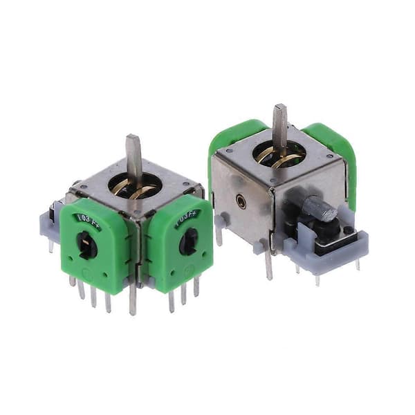 2 stk 3D Analog Joystick Sensor Modul Potensiometer Modul Stick for for Xbox One Controller Reparasjonsdeler