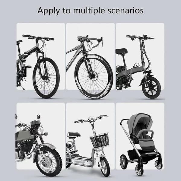 Mini Cykelpump Bärbar Luftpump Hållbar MTB Cykelpump Tryckmätare Cykelpump Passar Presta Schrader för Ventil
