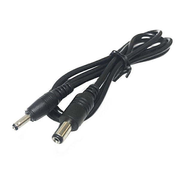 5,5x2,1 mm Hanplugg till 3,5x1,35 mm Hanplugg CCTV DC-strömkabel Adaptersladd för Olika Elektroniska Enheter
