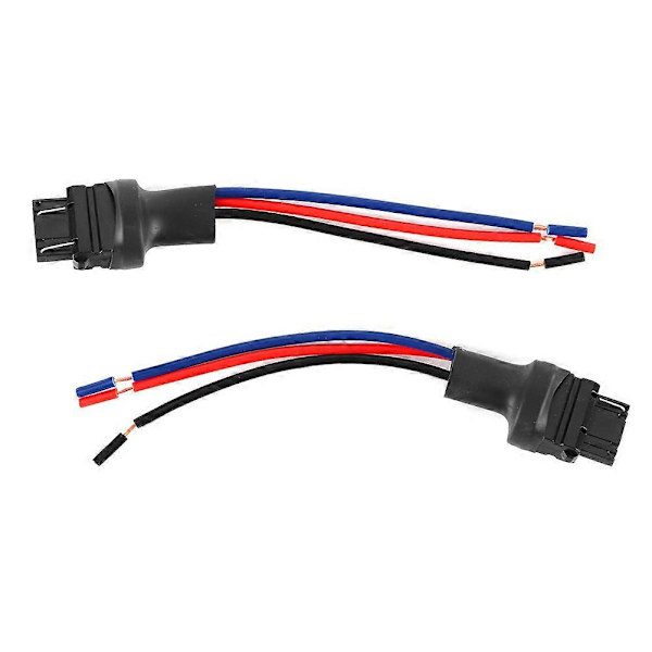 2 st 3157 Hanuttagare för billampa Adapterkabel för blinkers