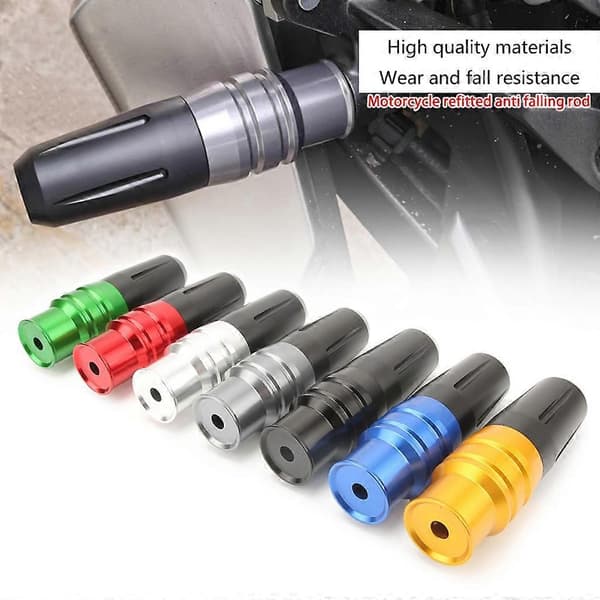 8mm Motorcykel Ramskydd M8 Fallskydd Stavar Motor Skyddssticka