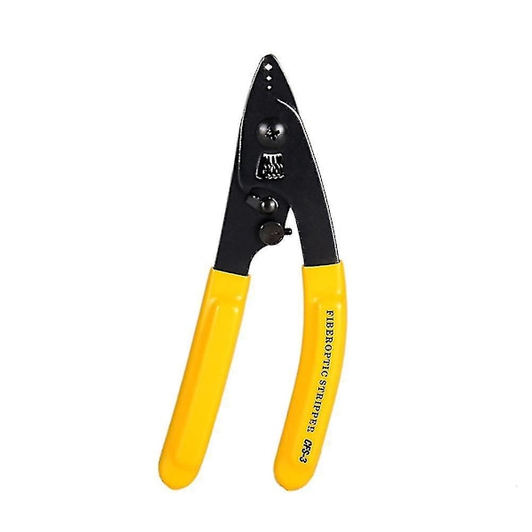 1 stk Fiberoptisk Stripper 3 Hull Cfs-3 Dobbel-nese Belegg Tang Oppgradert