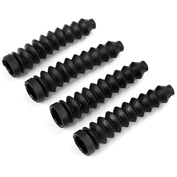 4 st RC Bil 8MM Tornformade Bälg Dämpning Dammskyddssats för 1/5 Baha Km Baja 5B 5T 5Sc Delar