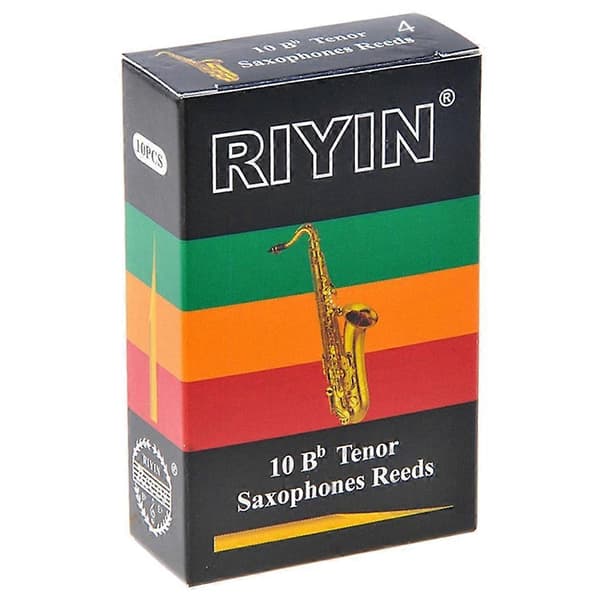 10-pack Professionella Saxofonblad Bb-ton med Styrka 1.5-4.0