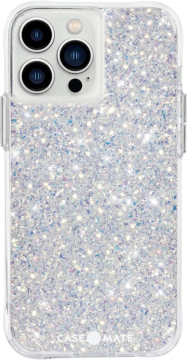 Etui til iPhone 13 Pro Max - Reflekterende folieelementer - 10 fot fallbeskyttelse - 6,7 tommer - Støvstøv
