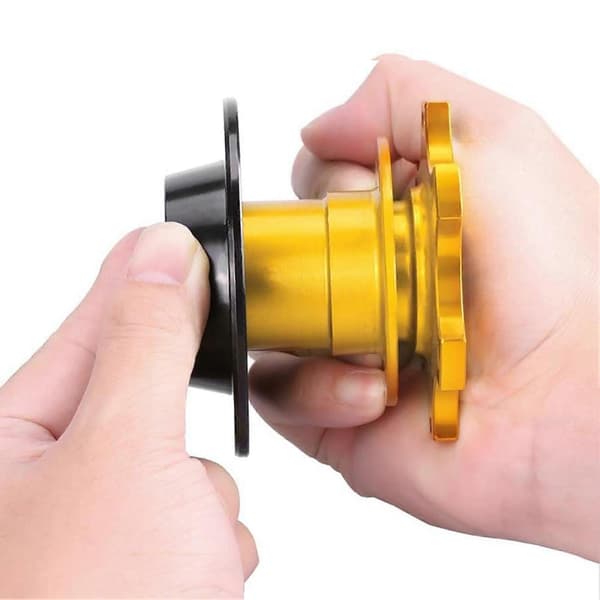 Gullfarget Universal Bilrattadapter Hub Adapter Rask Utgivelse Racing Adapter Snap Off Boss Kit